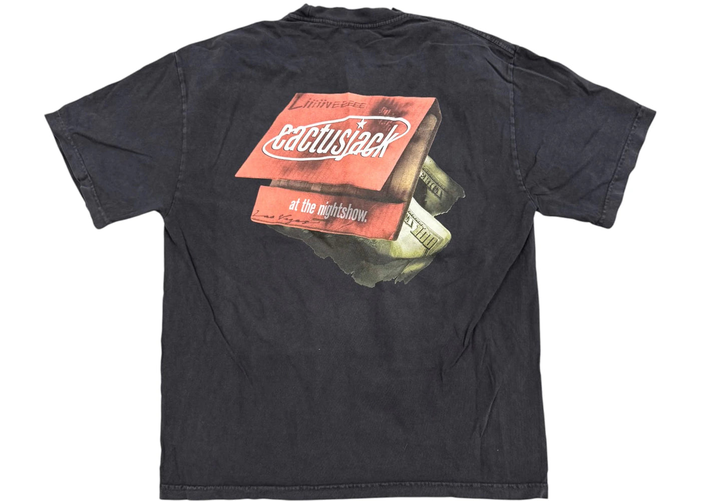 Travis Scott Nightshow Match Tee Black