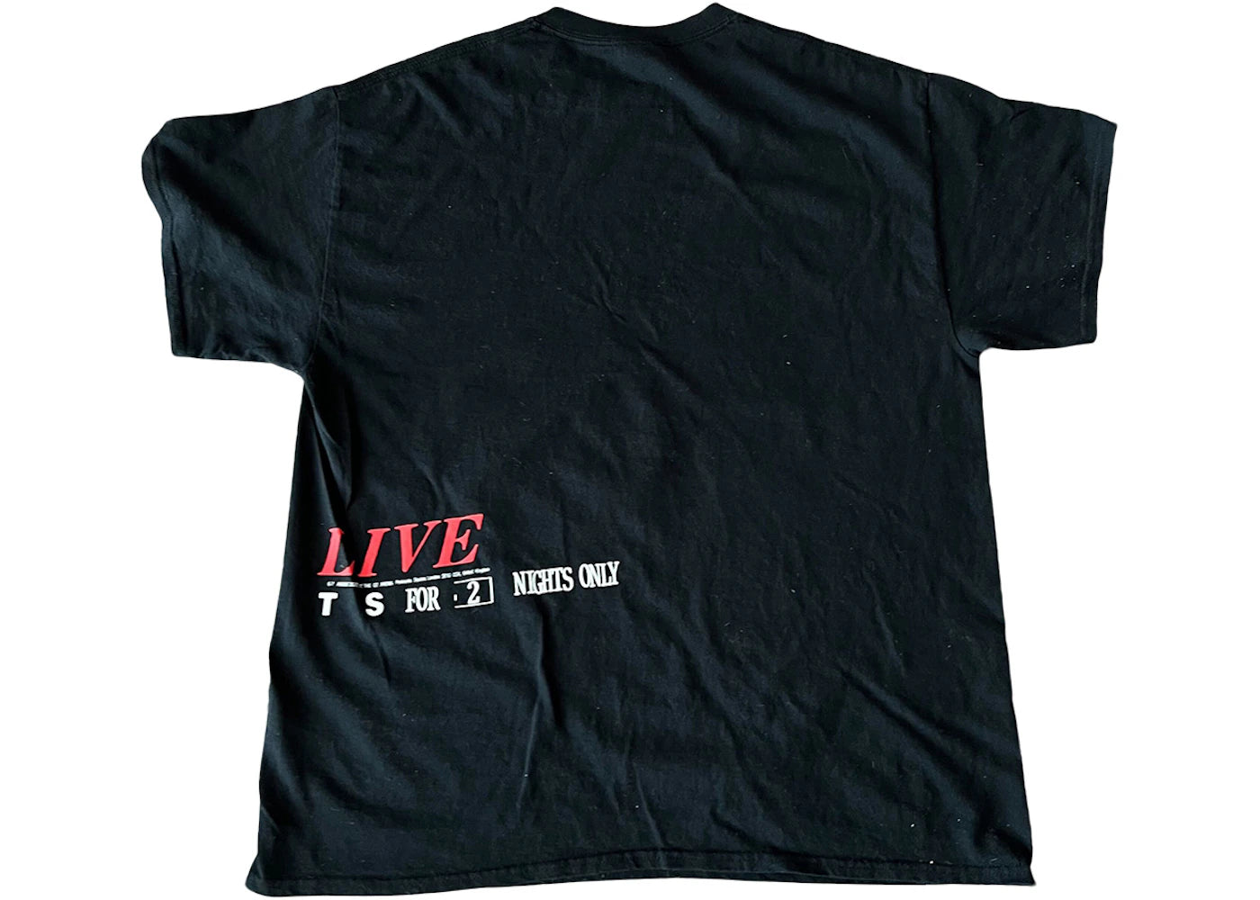 Travis Scott O2 Union jack T-shirt Black