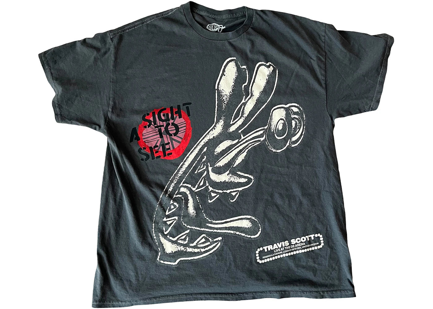 Travis Scott O2 A Sight To See T-shirt Black
