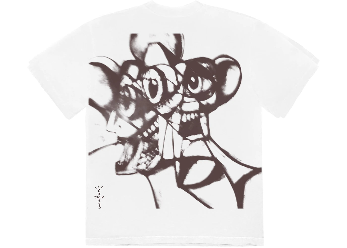 Travis Scott Portrait of Travis WIP T-shirt White