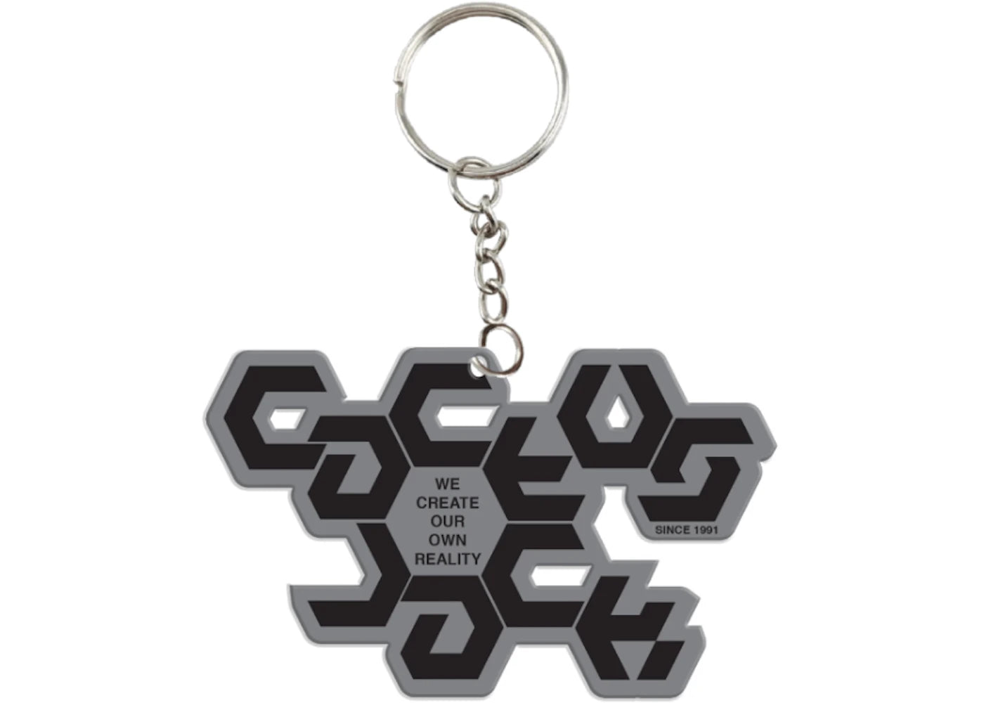 Travis Scott Jack Boys Reality Keychain Black/Grey