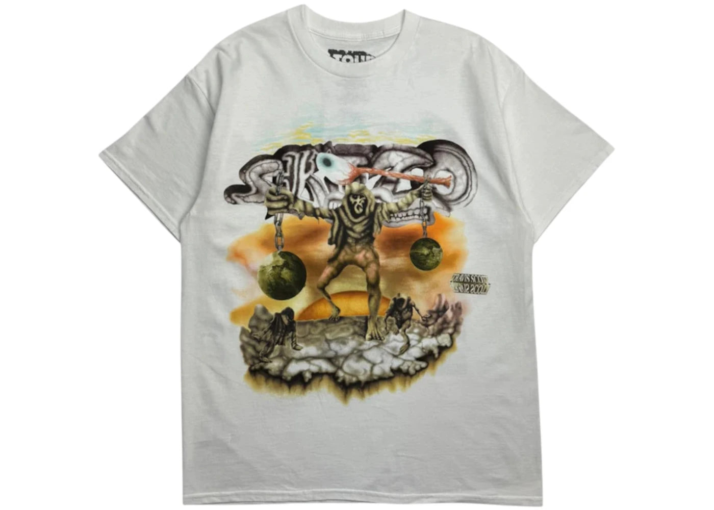 Travis Scott South America Skitzo T-Shirt White