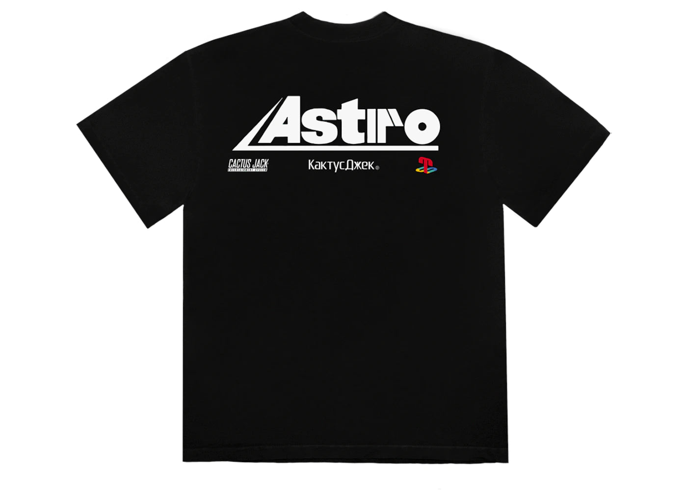 Travis Scott T-3500 Portrait T-shirt Black