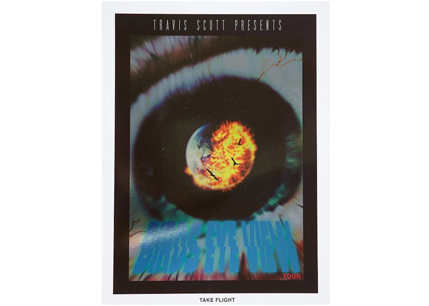 Travis Scott Take Flight Poster Multi