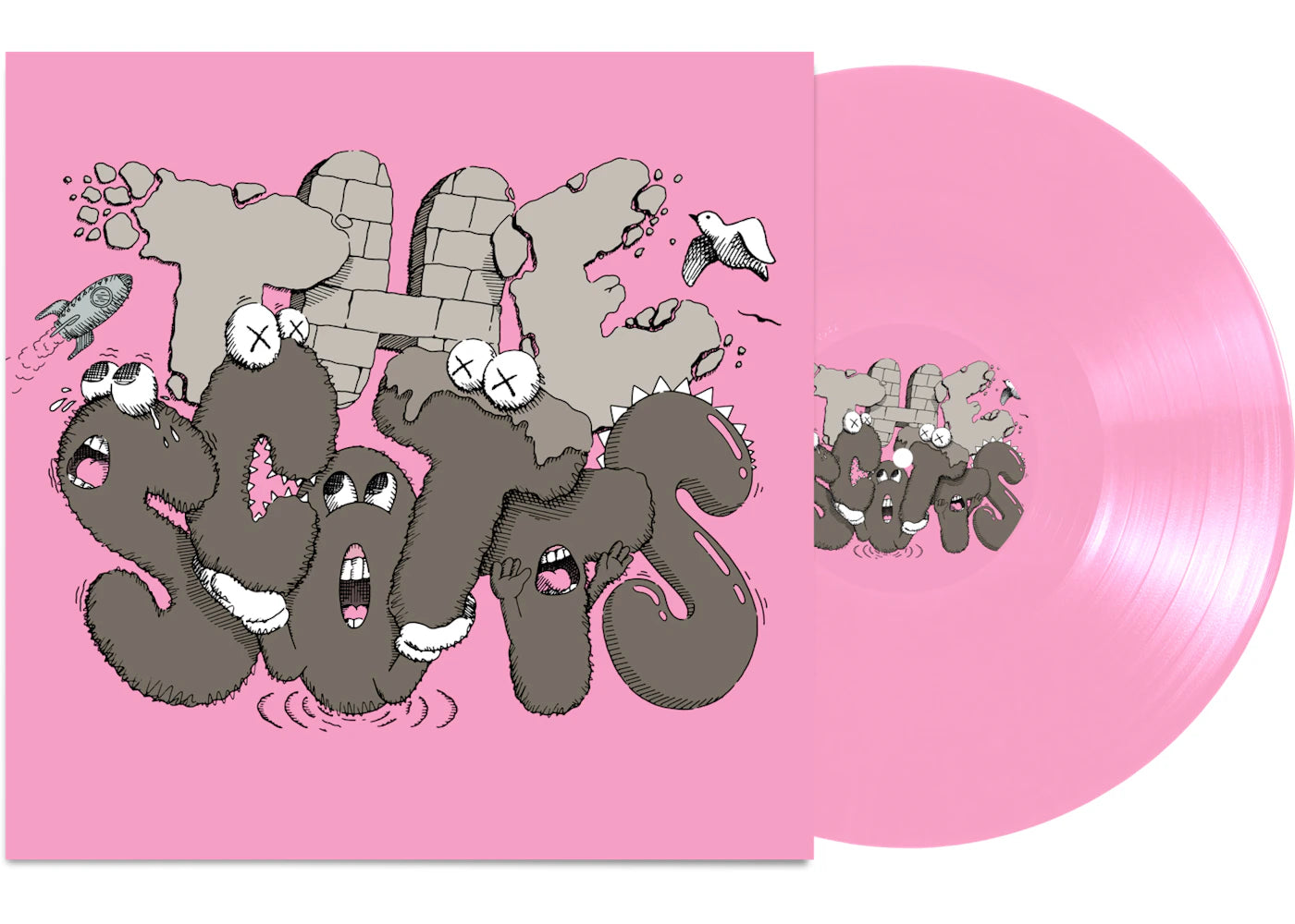 Travis Scott The Scotts KAWS III 12" Pink Vinyl