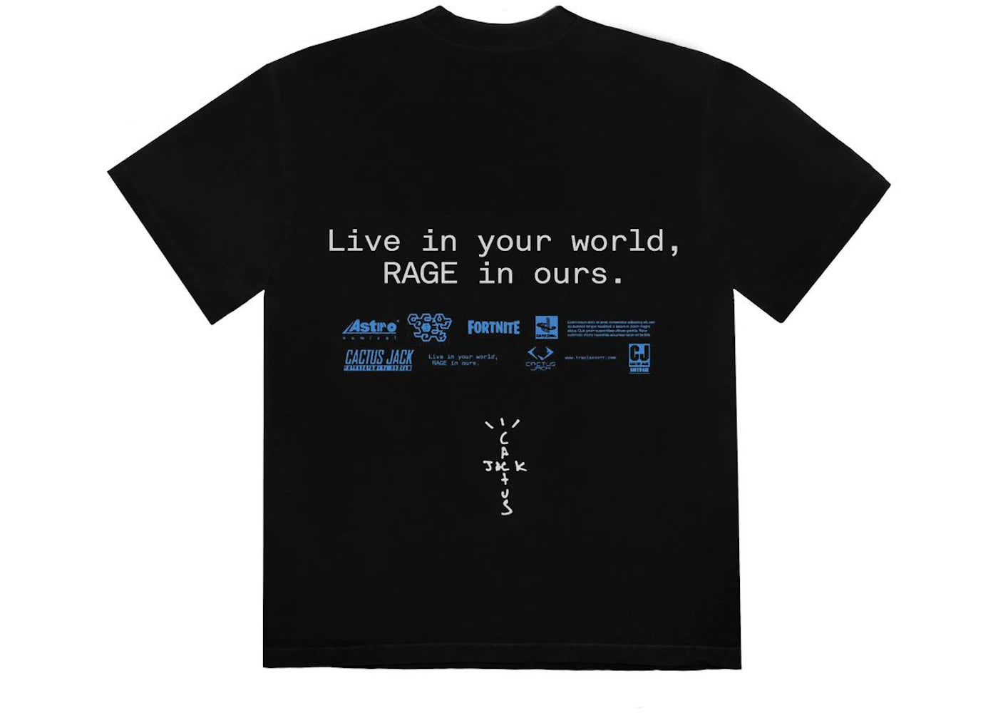 Travis Scott The Scotts World T-shirt Black