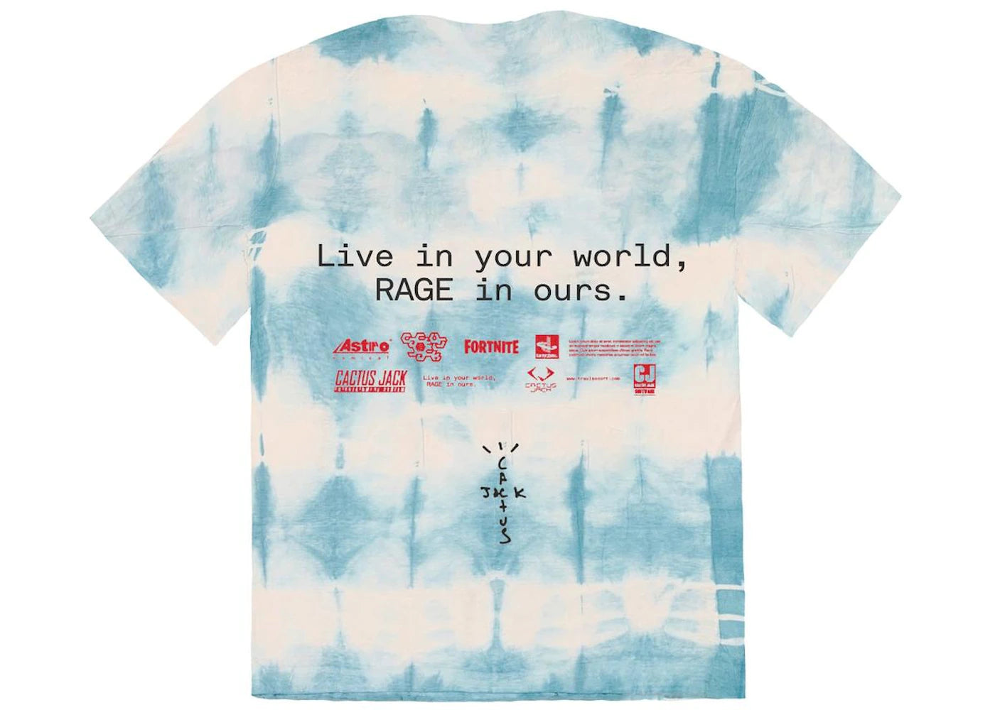 Travis Scott The Scotts World Tie Dye T-shirt Tie Dye