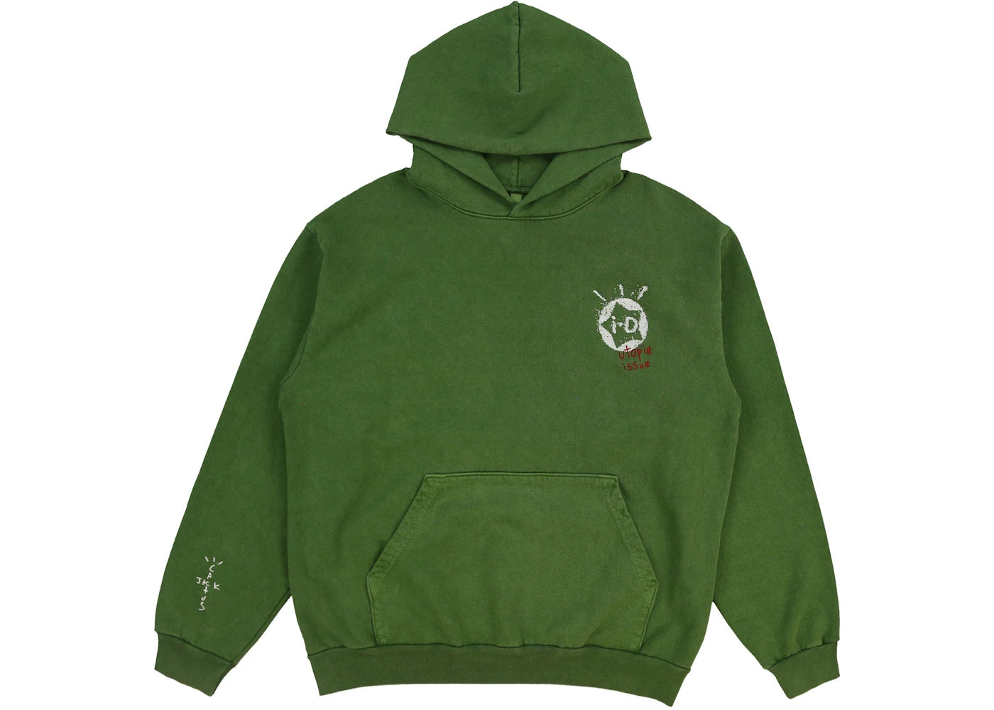 Travis Scott The Utopia Issue Hoodie Green
