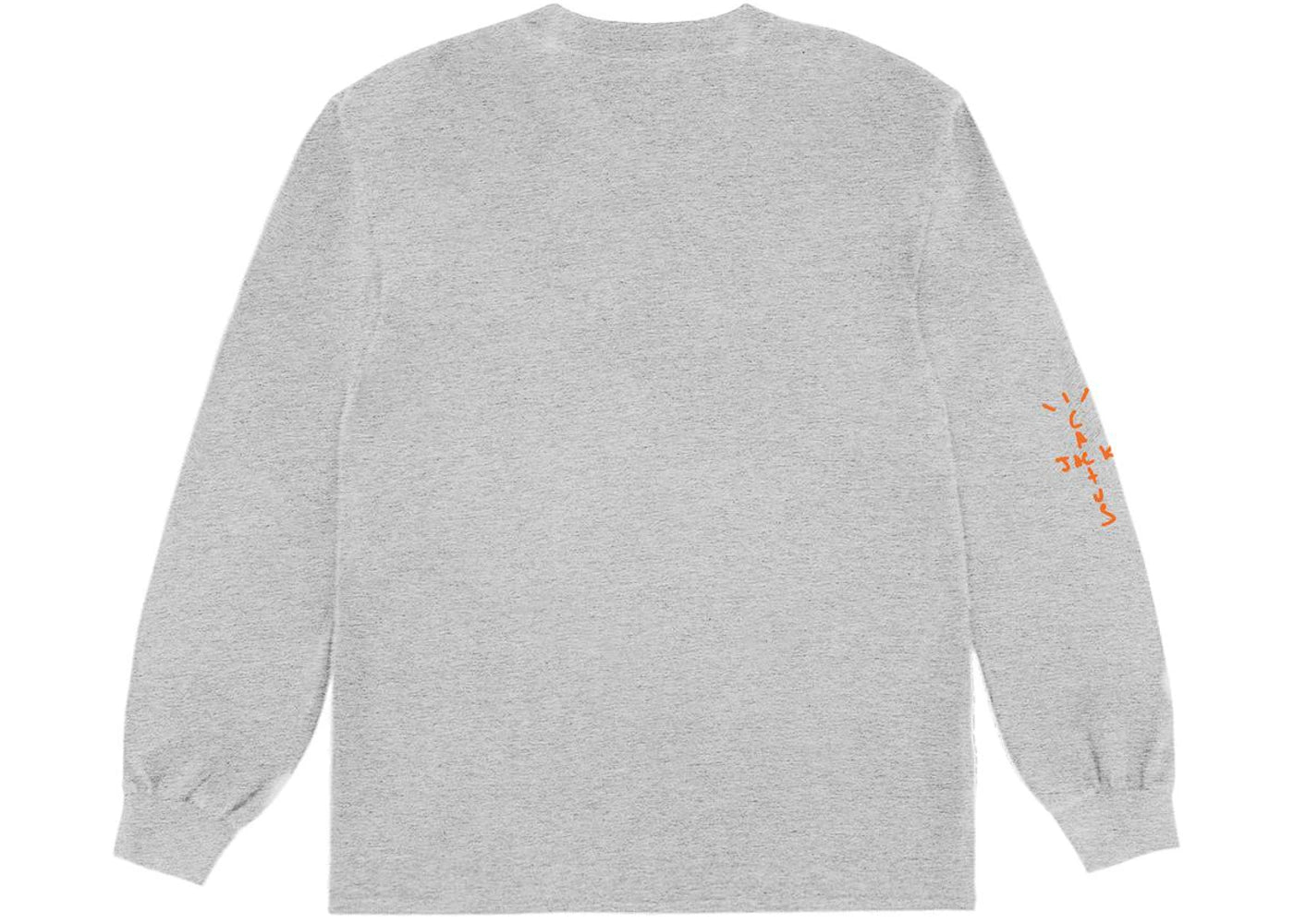 Travis Scott Trading Co. L/S T-shirt Heather Grey