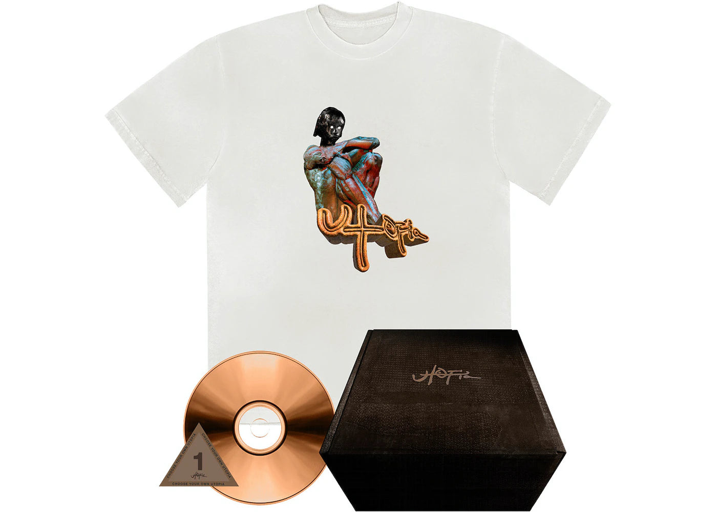 Travis Scott Utopia B1 CD Box Set Pack White