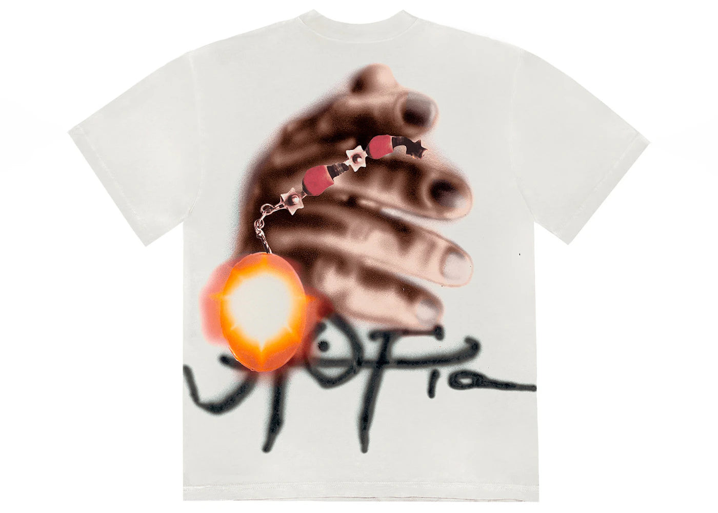 Travis Scott Utopia B3 Tee White