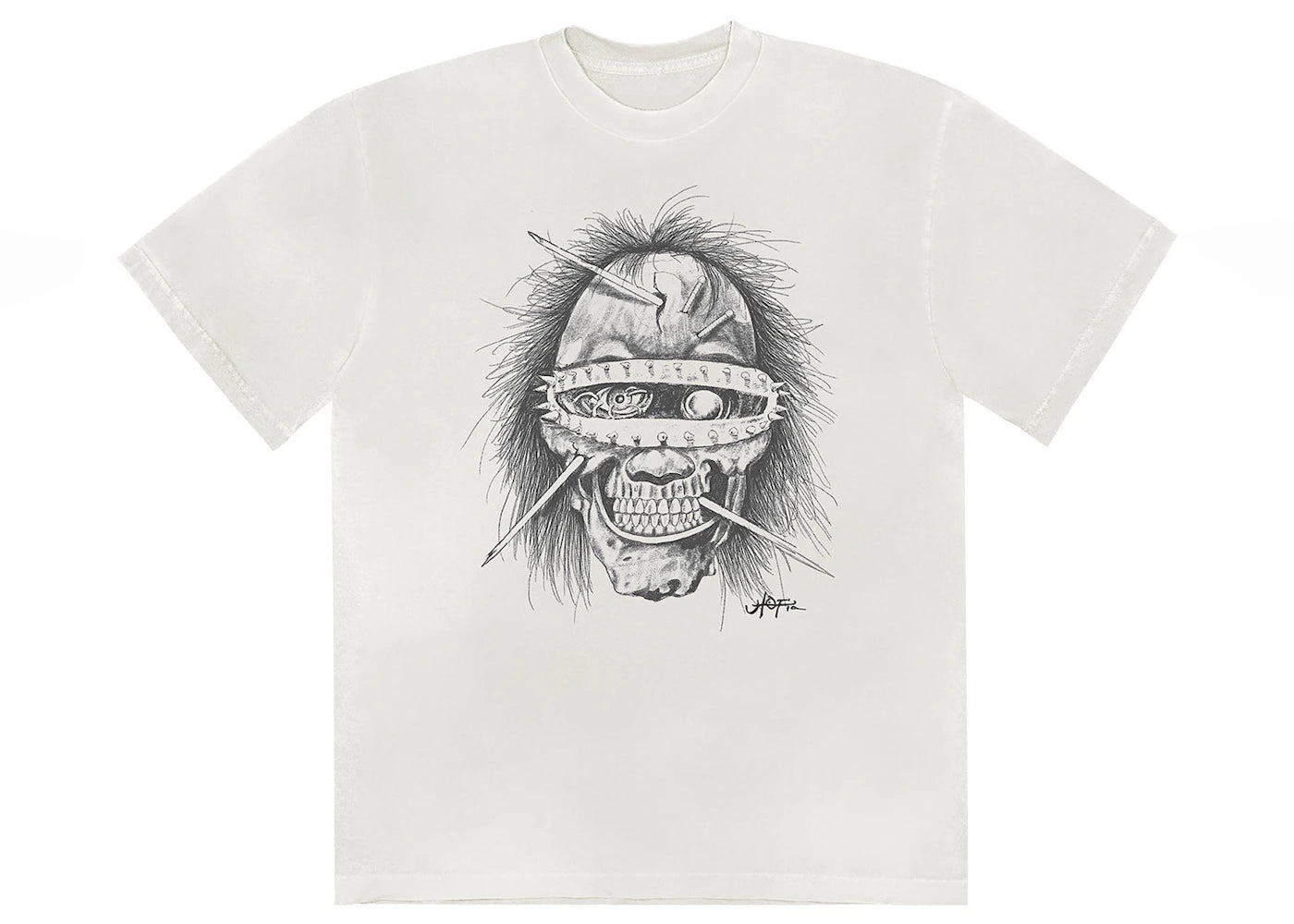 Travis Scott Utopia C4 Tee White