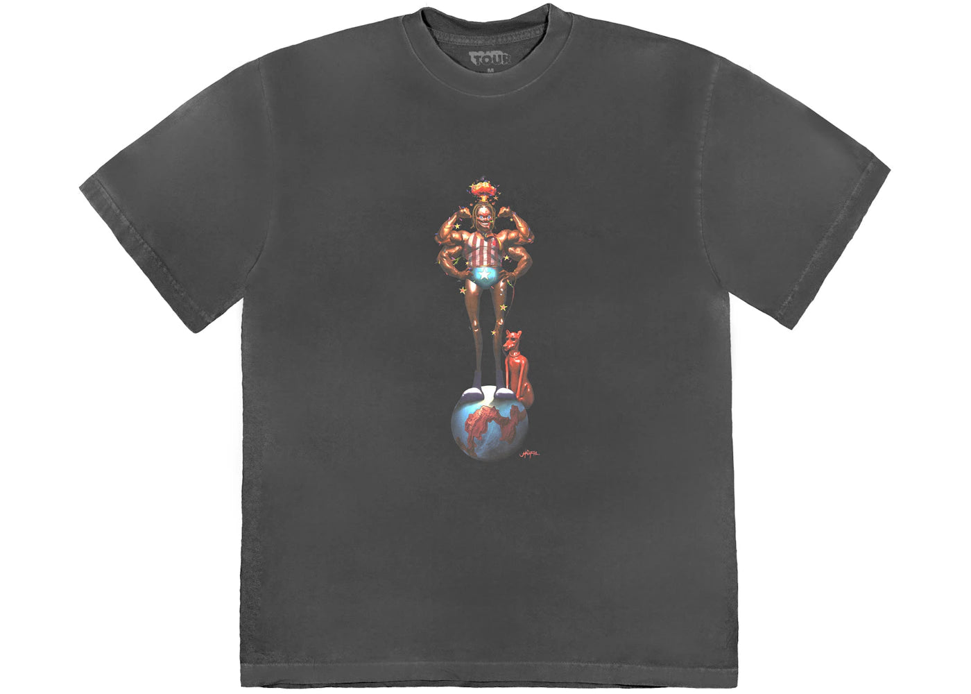 Travis Scott Utopia Circus Maximus Las Vegas T-shirt Multicolor