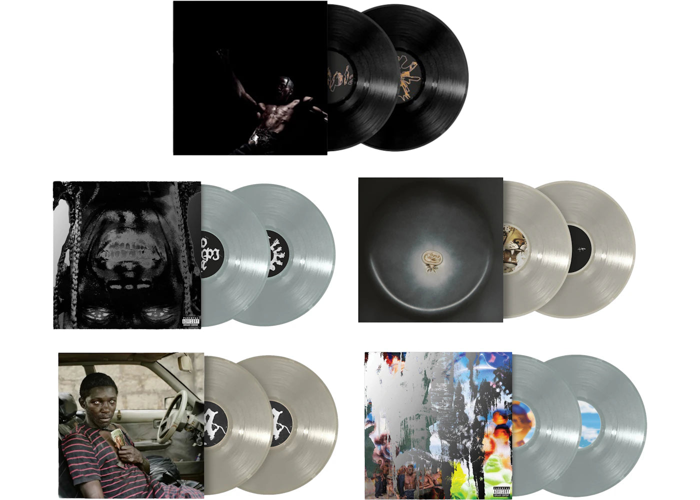 Travis Scott Utopia Cover 1-5 2XLP Vinyl Set