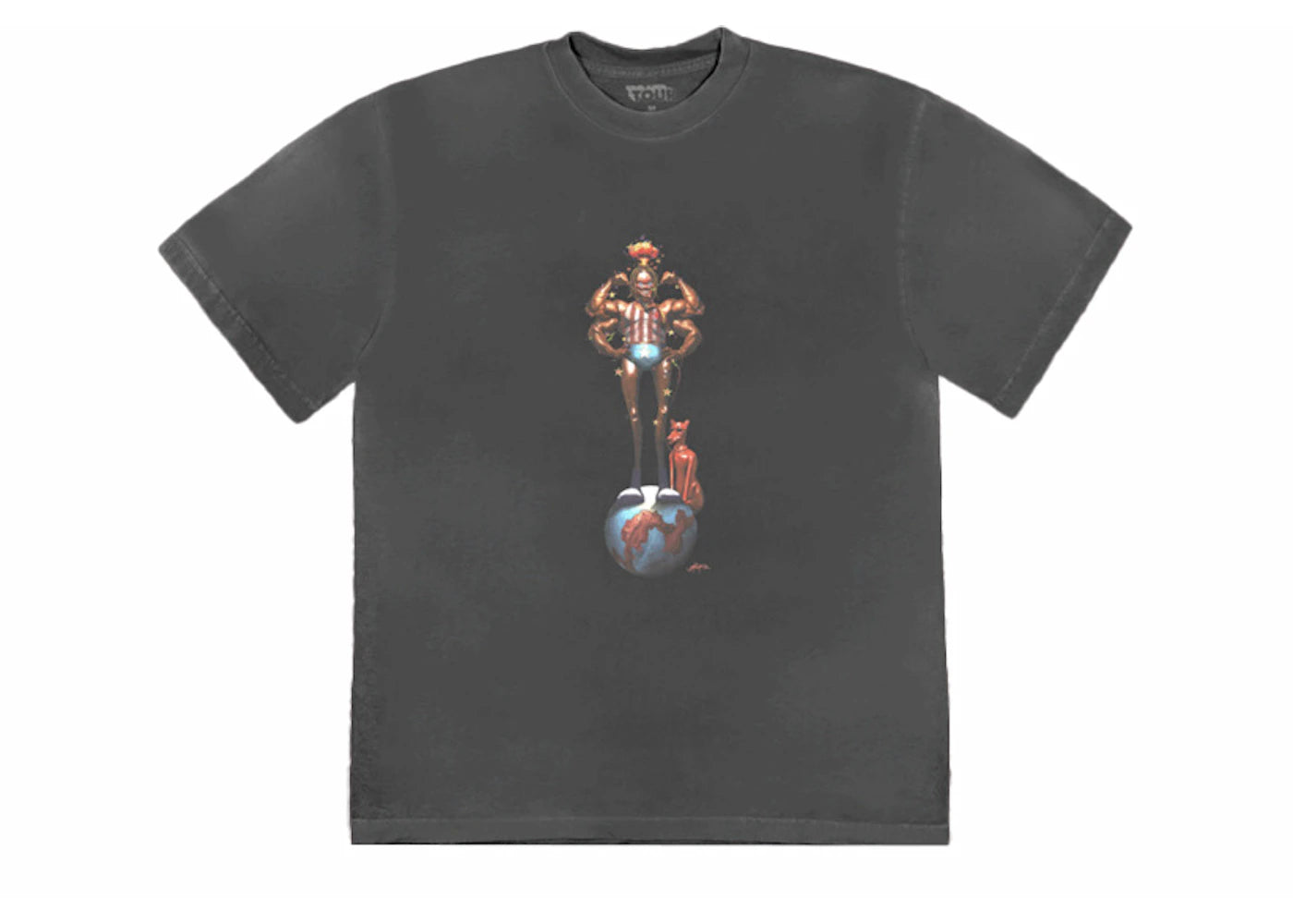 Travis Scott Utopia Is In Boston Tee Black