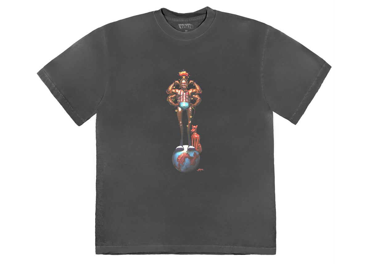 Travis Scott Utopia Is In Seattle T-shirt Black