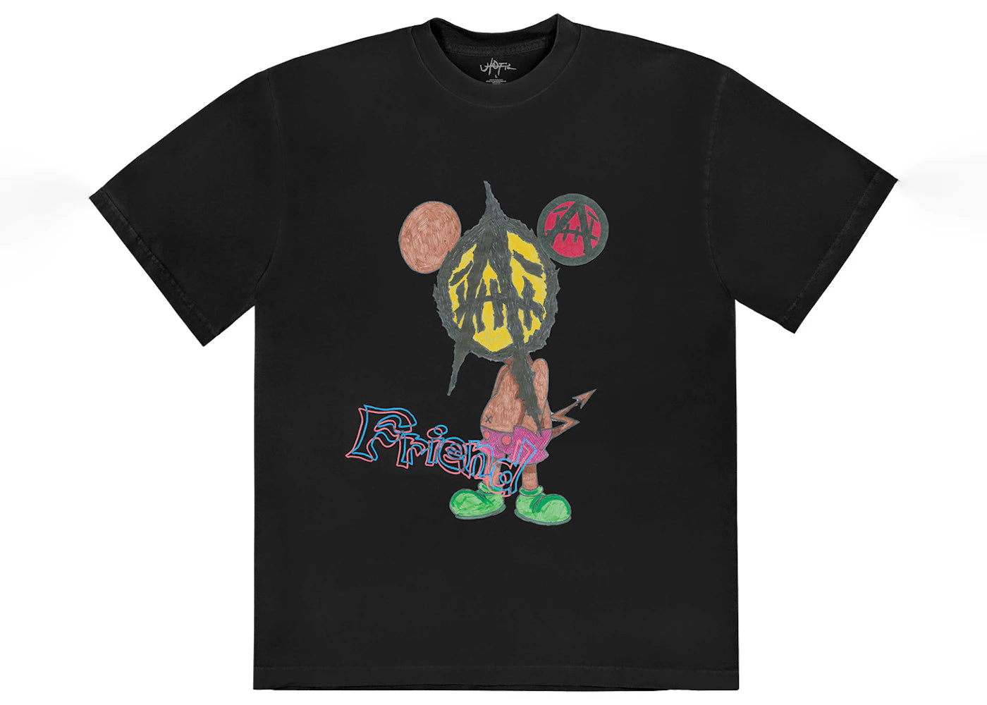 Travis Scott Utopia x St Michael 2B Tee Black