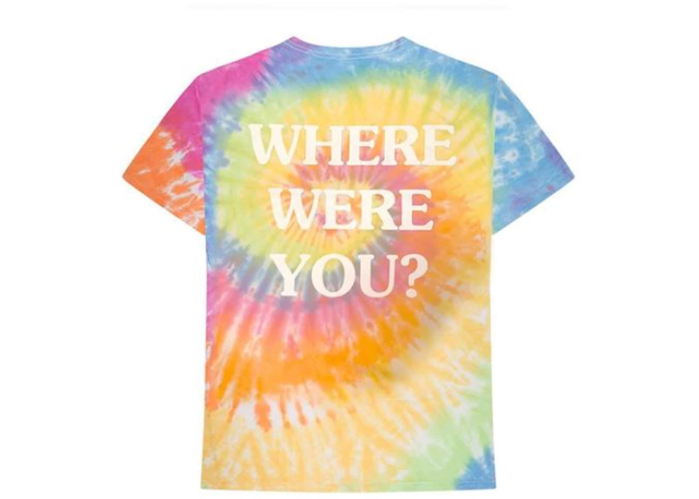 Travis Scott Where Were You Tee Tie Dye