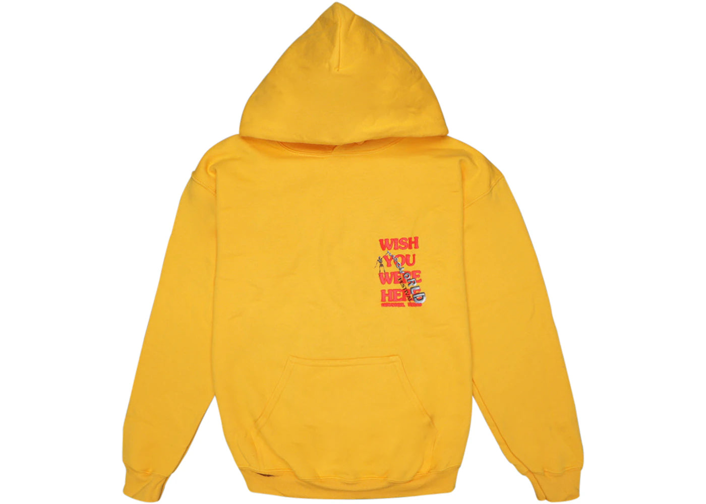 Travis Scott Wish You Were Here Festival Hoodie Yellow