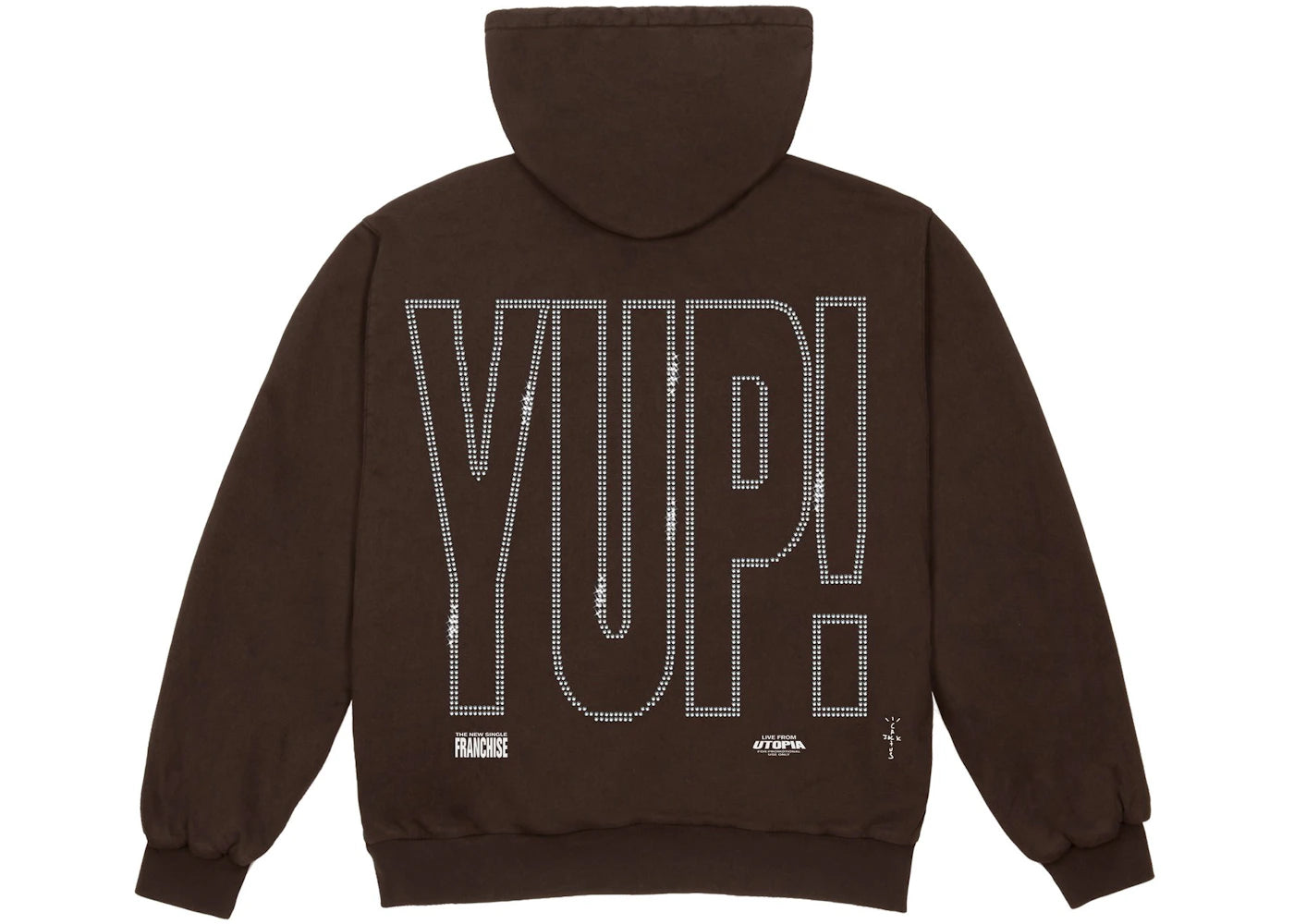 Travis Scott YUP! Hoodie Brown