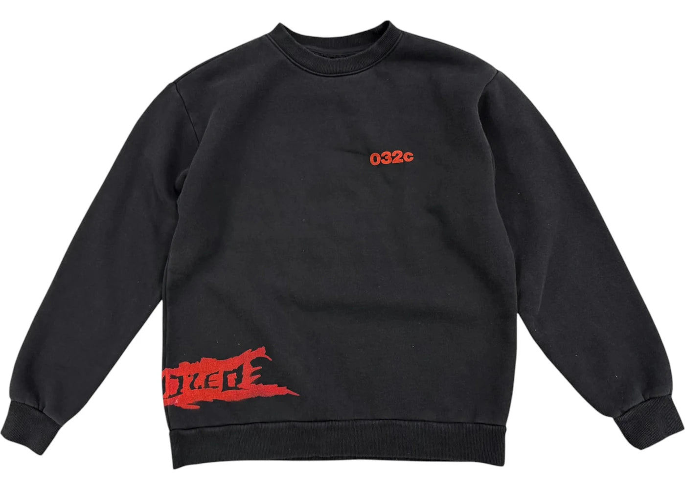 Travis Scott x 032C Workshop Crewneck Black