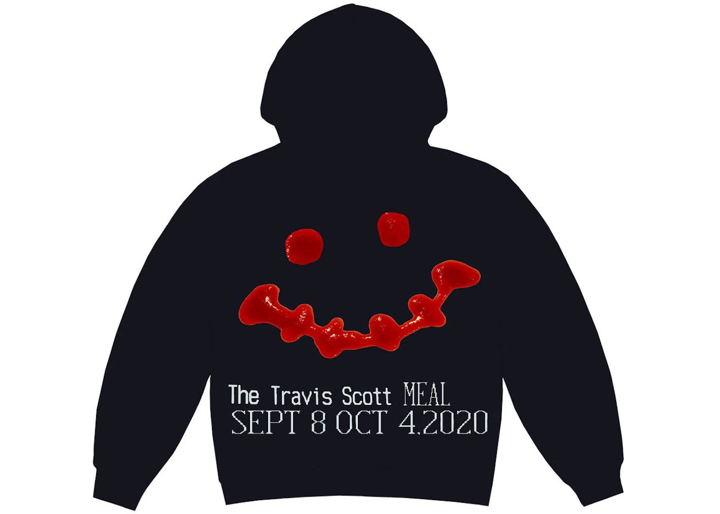 Travis Scott x CPFM 4 CJ Ketchup Hoodie Black