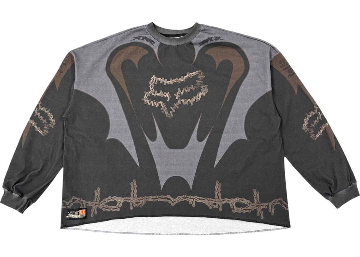 Travis Scott Racing Mn Travis Scott x Fox Racing II Jersey Black – Side Kicks