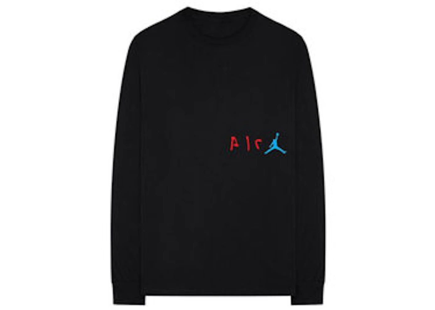 Travis Scott x Jordan Cactus Jack L/S Tee Black