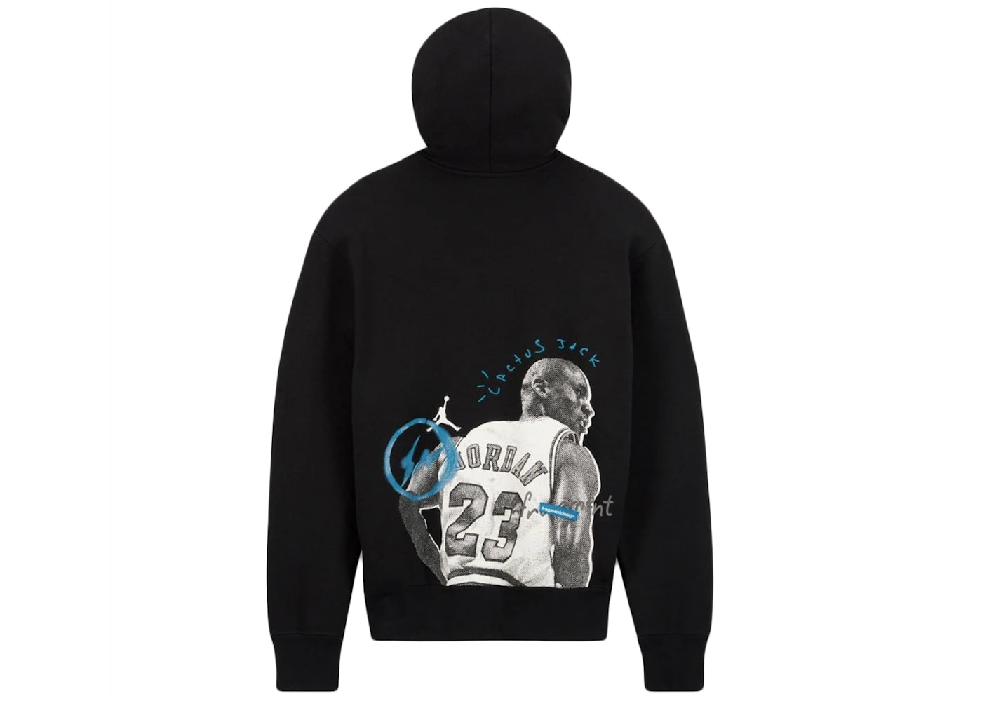Travis Scott x Jordan x Fragment Hoodie (Asia Sizing) Black