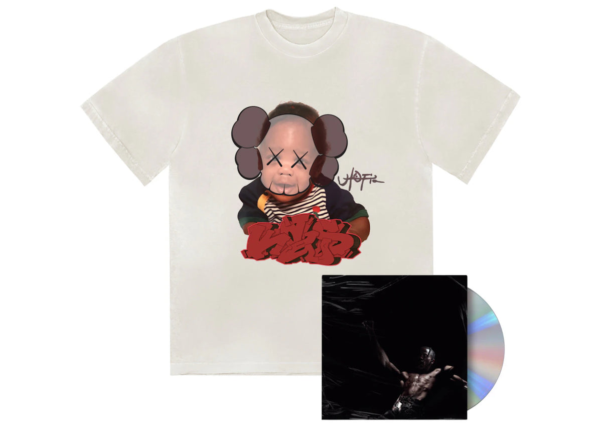 Travis Scott x KAWS Utopia I CD Box Set White