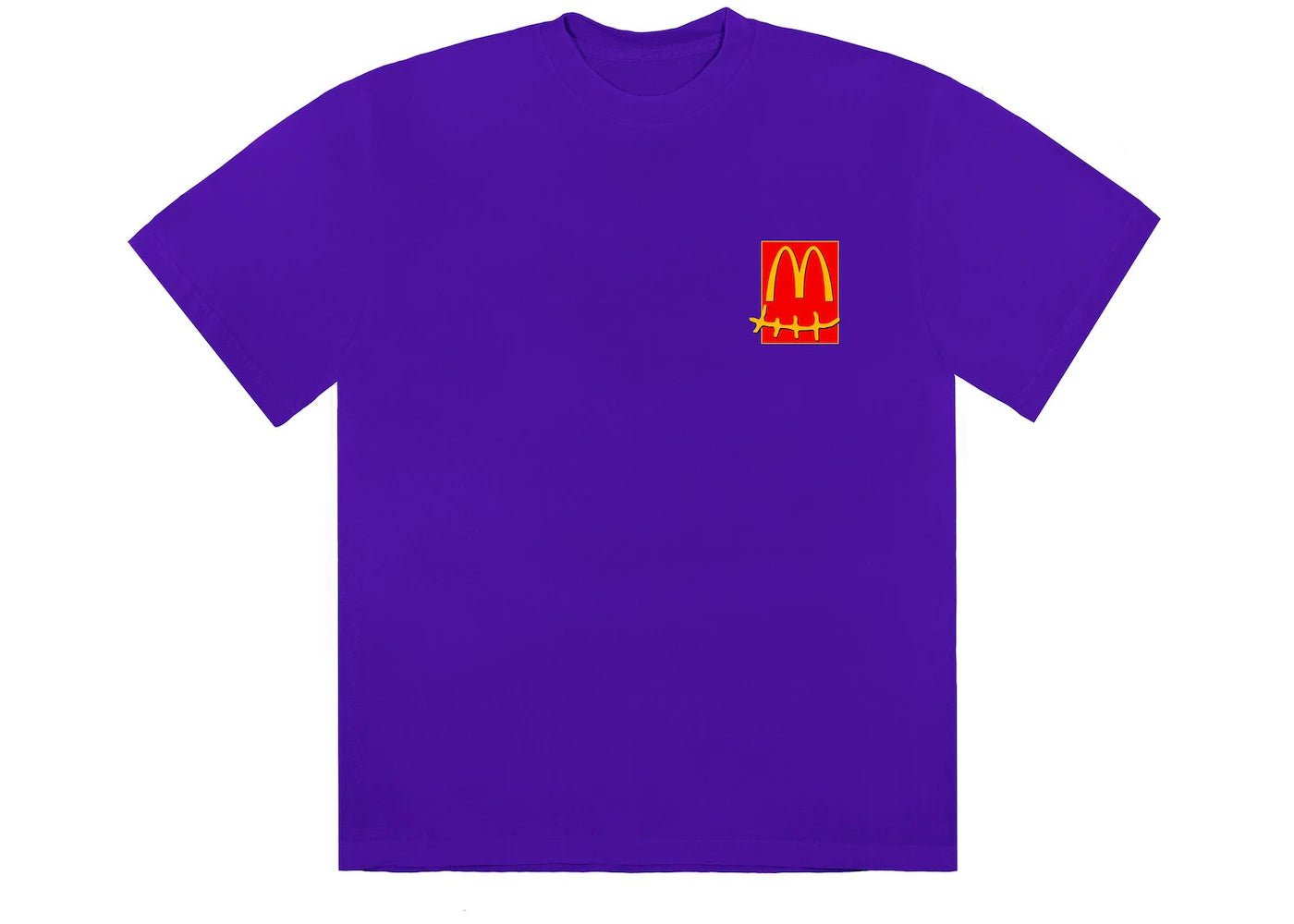 Travis Scott x McDonald's Action Figure Series II T-shirt Purple
