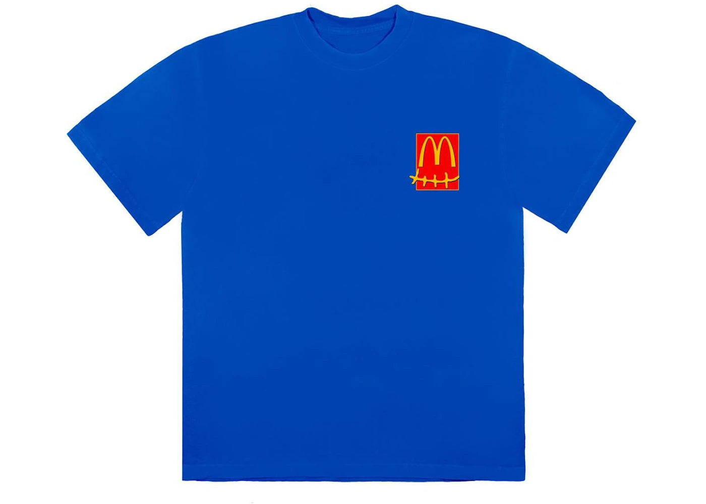 Travis Scott x McDonald's Action Figure Series III T-shirt Blue