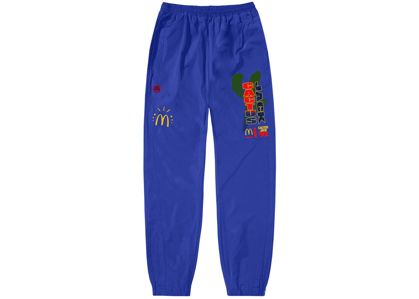 Travis Scott x McDonald's All American '92 II Nylon Pants Blue