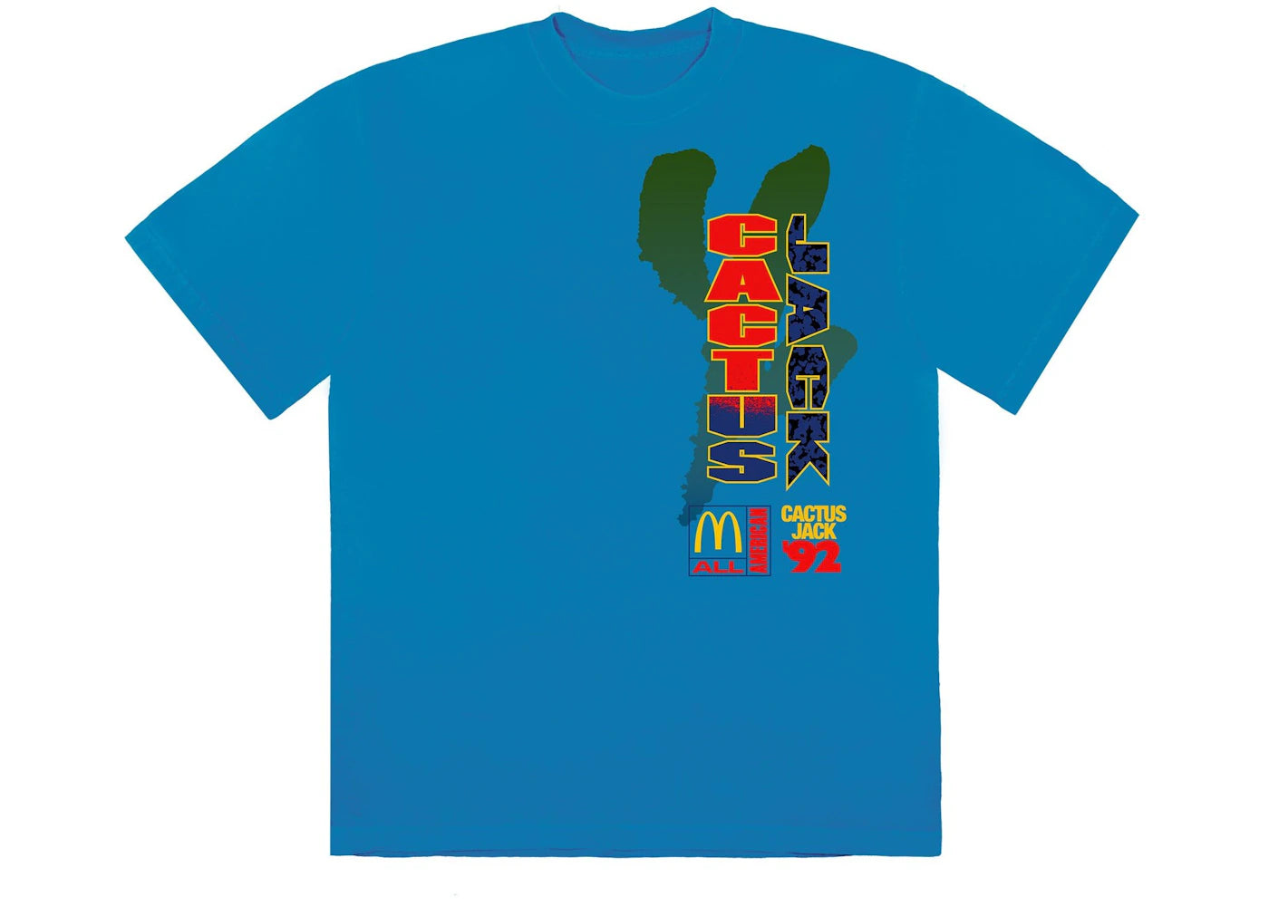 Travis Scott x McDonald's All American '92 II T-shirt Blue