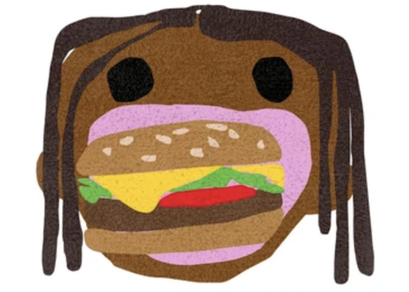 Travis Scott x McDonalds CJ Burger Mouth Rug