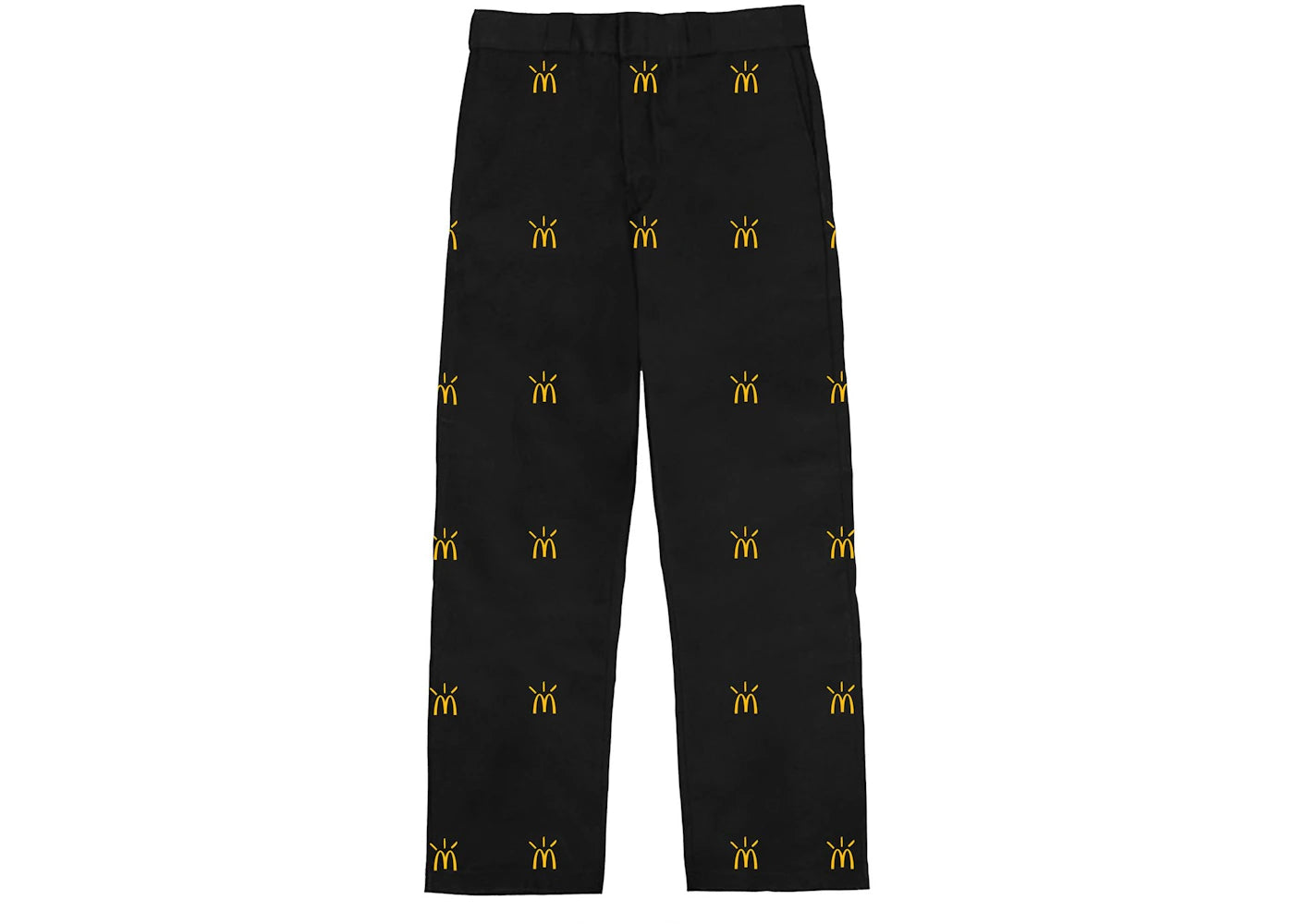 Travis Scott x McDonald's Cactus Arches All-Over Work Pants Black