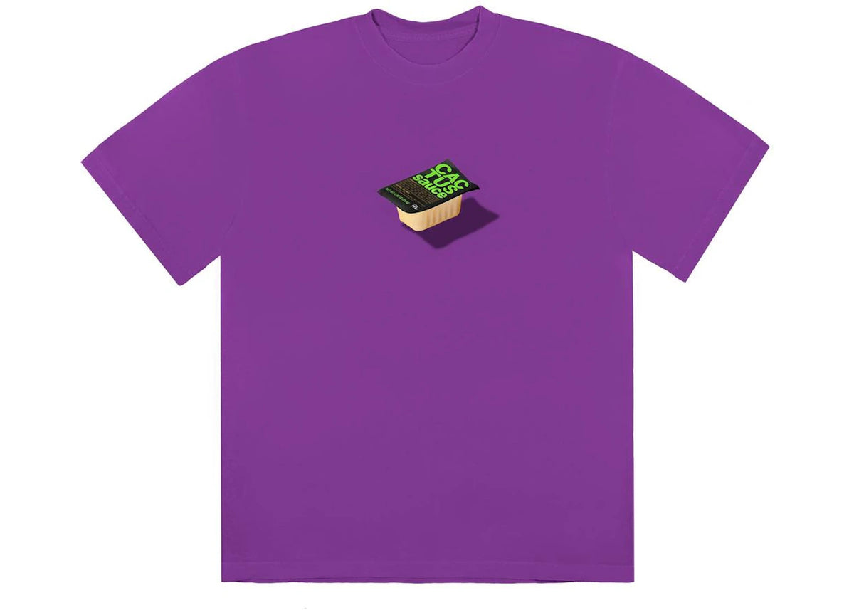Travis Scott x McDonald's Cactus Sauce III T-shirt Purple