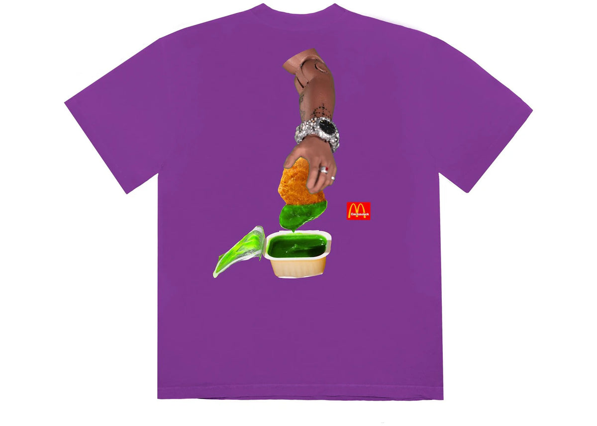 Travis Scott x McDonald's Cactus Sauce III T-shirt Purple