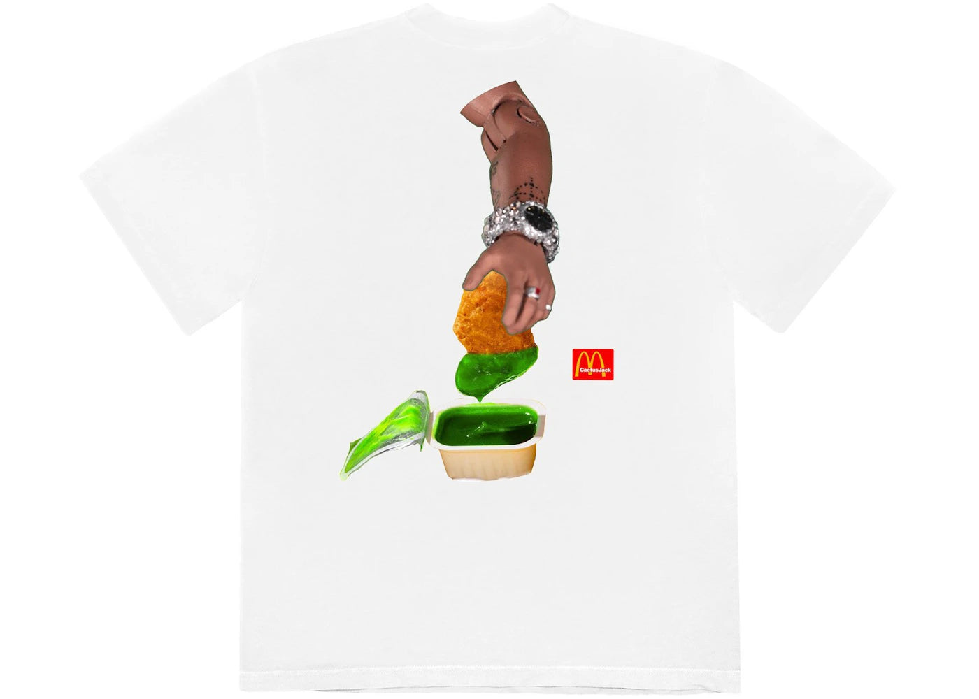 Travis Scott x McDonald's Cactus Sauce T-shirt White