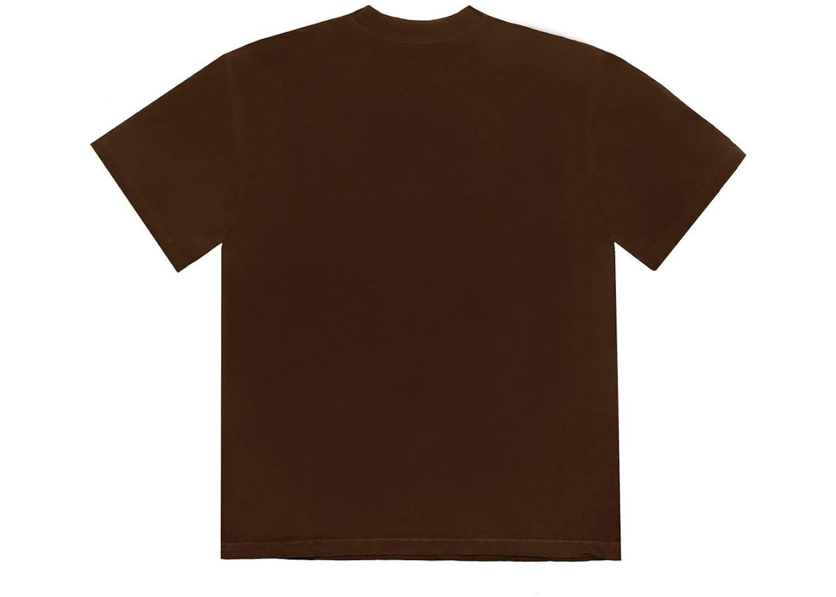 Travis Scott x McDonald's Deserve A Break T-shirt Brown