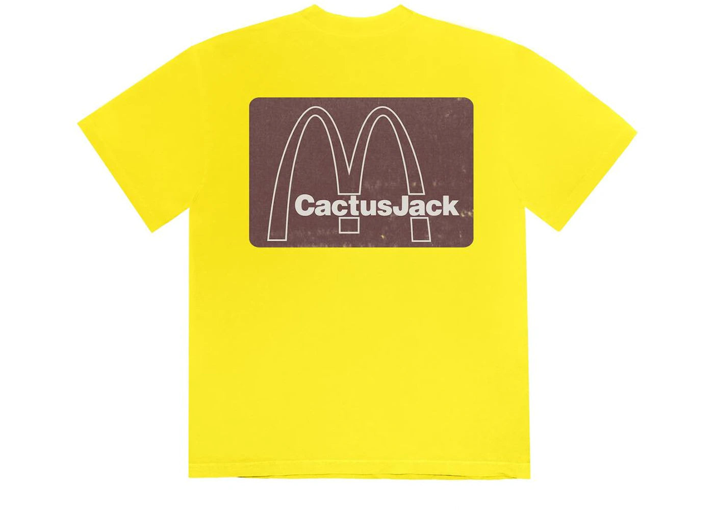 Travis Scott x McDonald's Menu Mono Logo II T-shirt Safety Green
