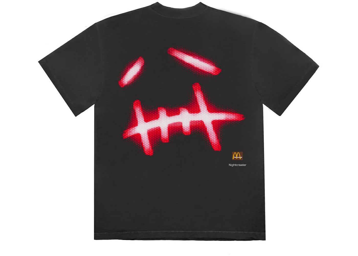 Travis Scott x McDonald's Order Here T-shirt Black