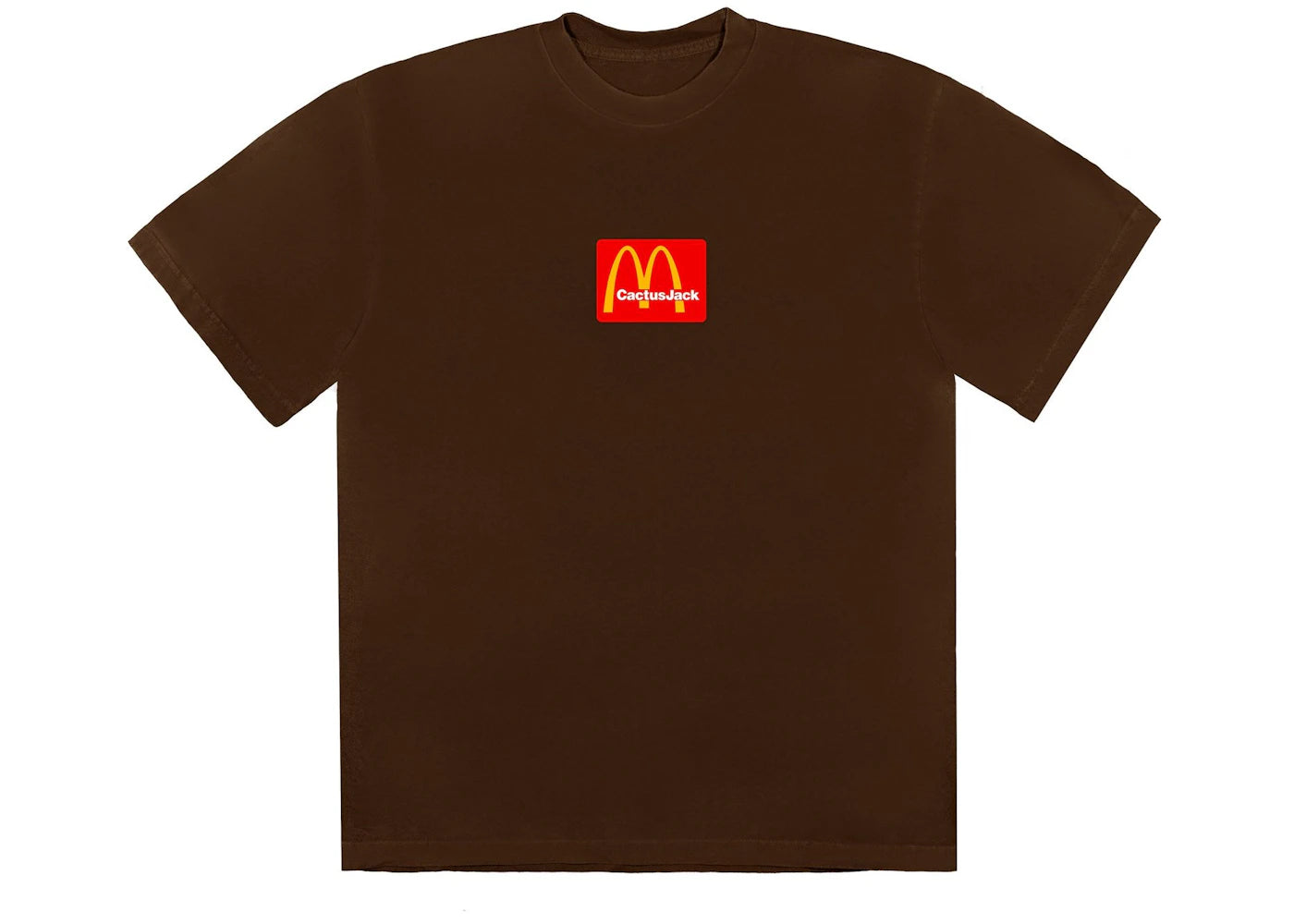 Travis Scott x McDonald's Sesame III T-shirt Brown