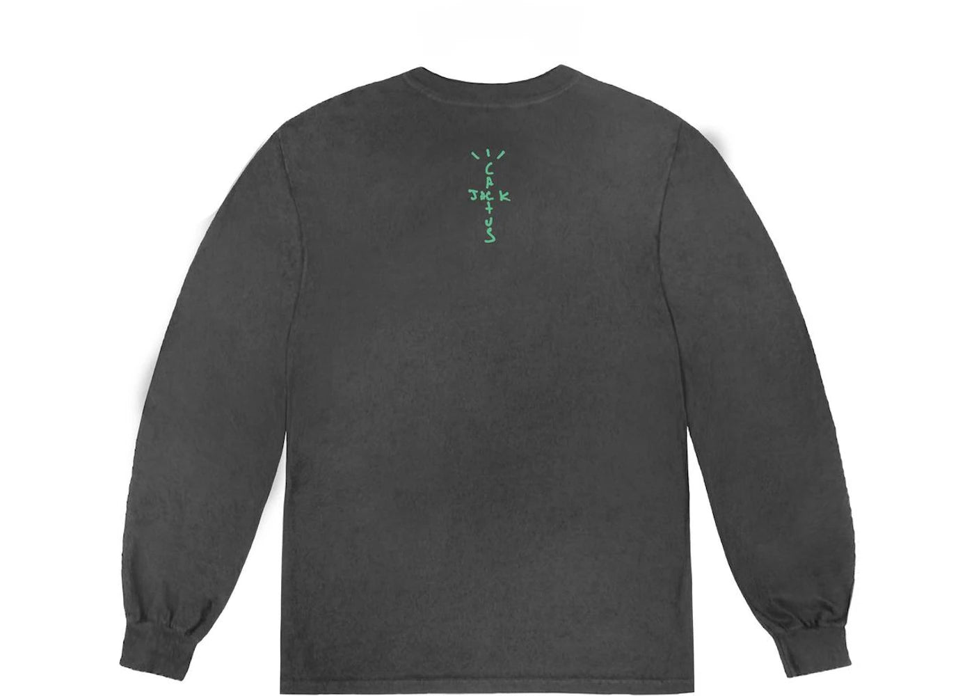 Travis Scott x McDonald's Smile L/S T-shirt Washed Black