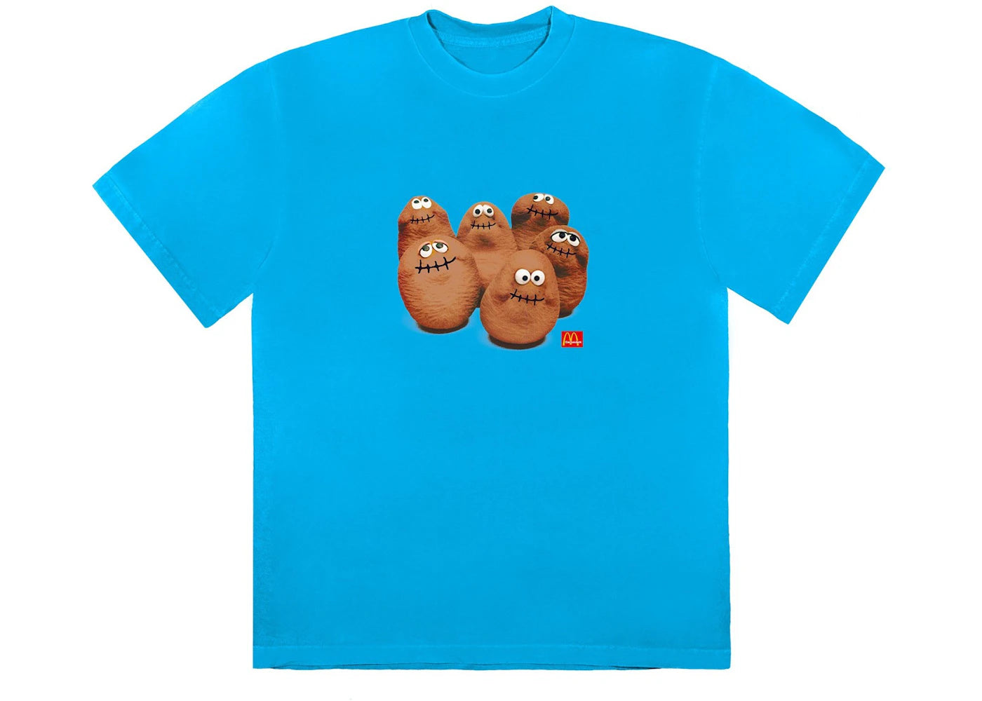 Travis Scott x McDonald's Squad II T-shirt Blue