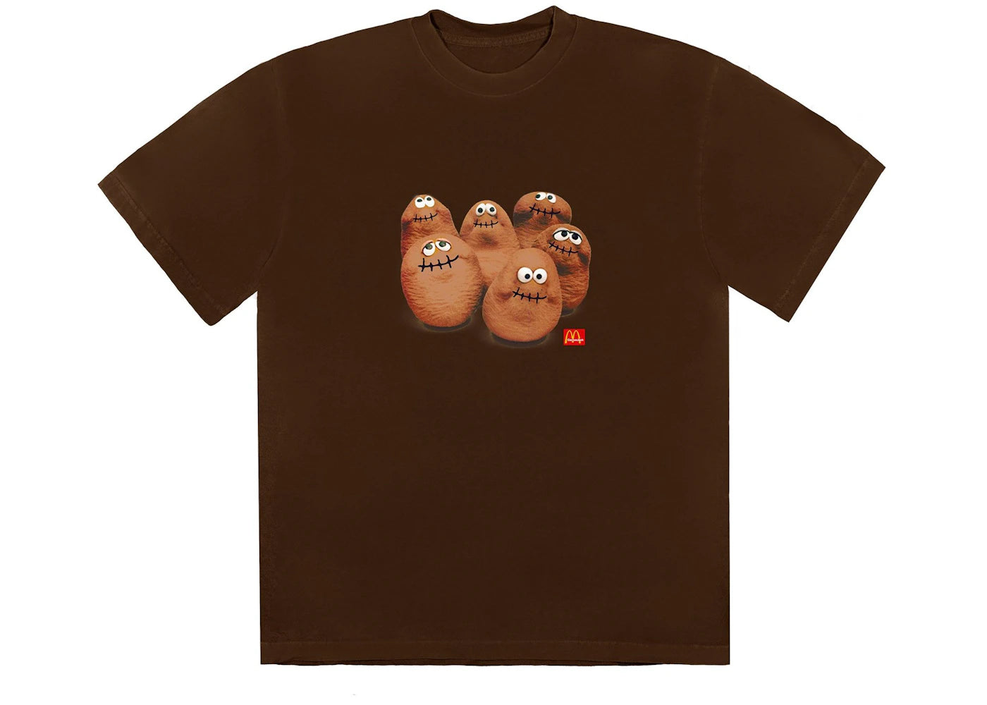 Travis Scott x McDonald's Squad III T-shirt Brown