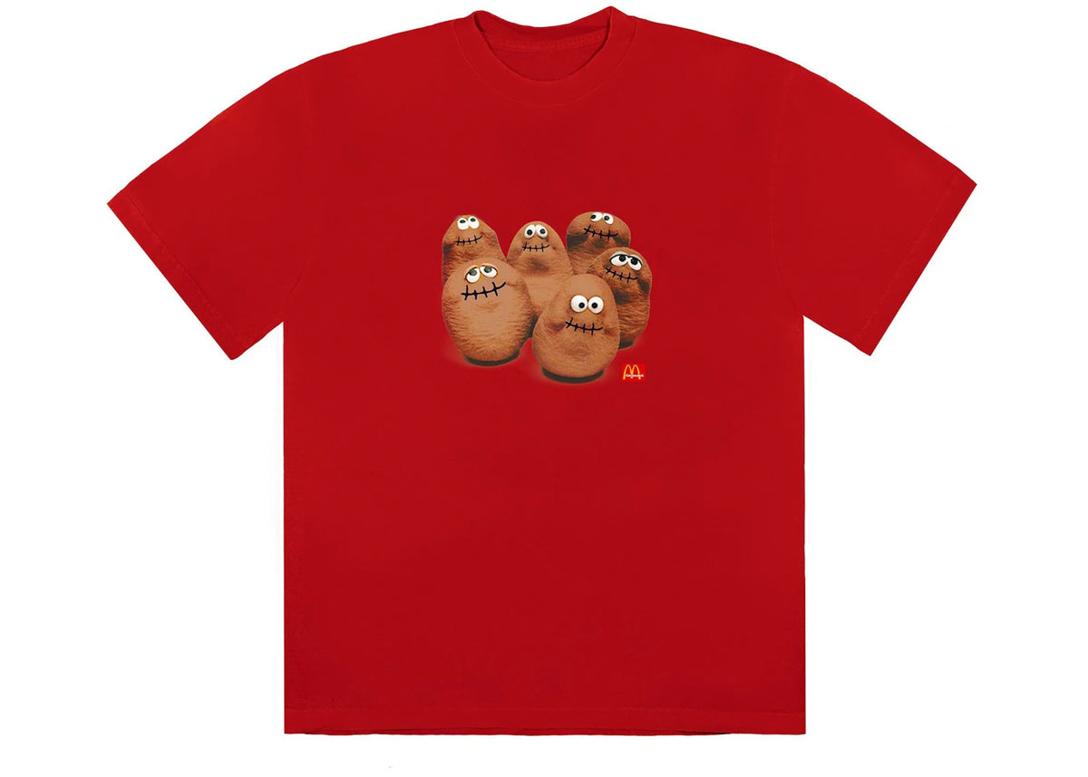 Travis Scott x McDonald's Squad T-shirt Red