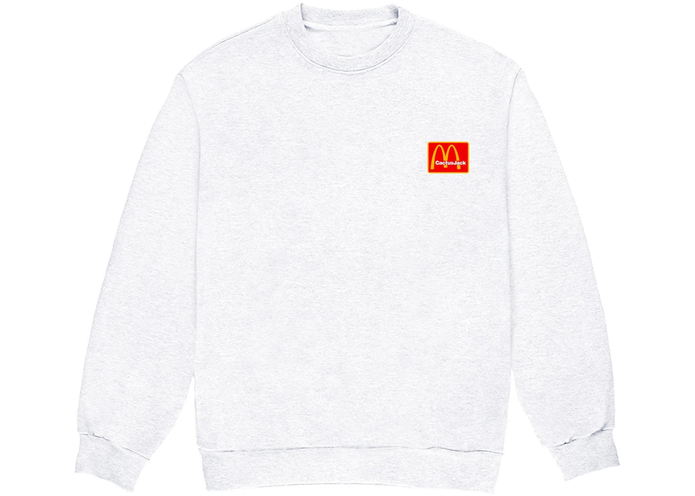 Travis Scott x McDonald's Staff Crewneck White