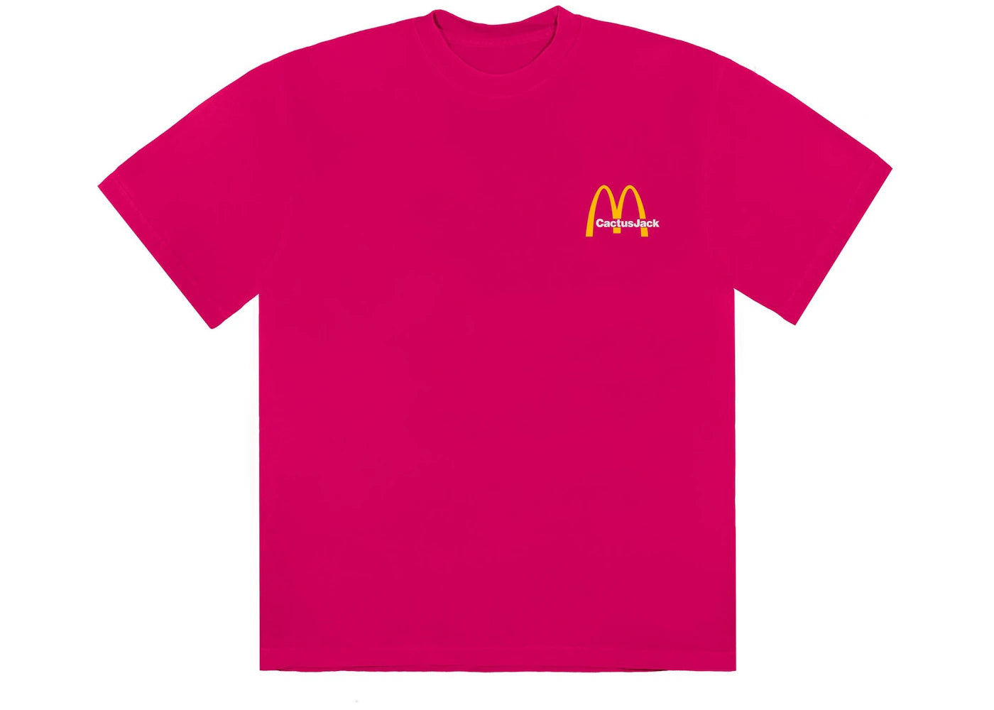 Travis Scott x McDonald's Vintage Action Figure II T-shirt Pink