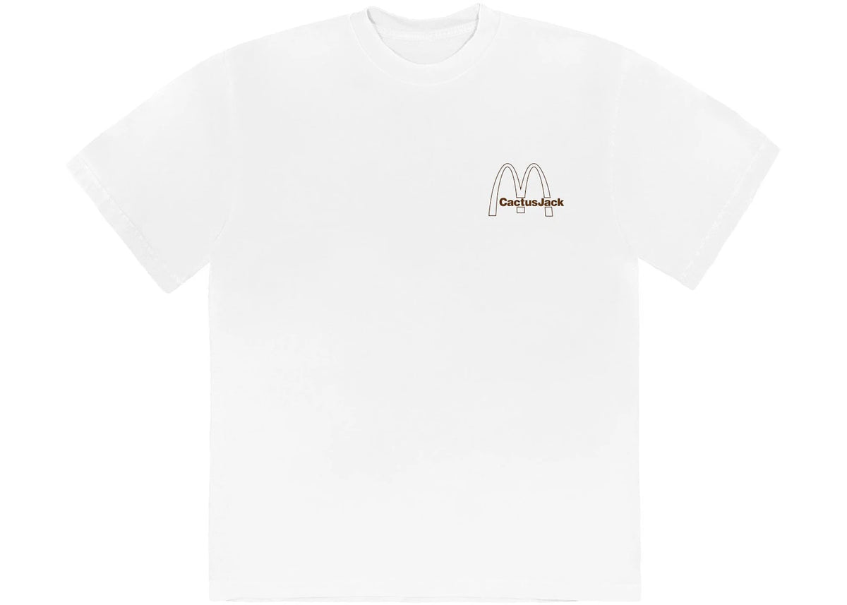 Travis Scott x McDonald's Vintage Action T-shirt White